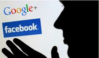  ?? KEYSTONE ?? Tra i social network il vincitore non è Google