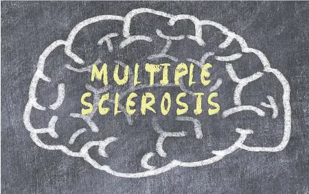  ?? Dreamstime/TNS ?? Diagnosing multiple sclerosis is hard, and doctors can’t predict whether someone will go on to have a mild form, or a quickly progressin­g one.