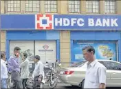  ??  ?? HDFC Bank Ltd was also told to stop issuing new credit cards in view of the recent service outages.