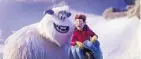  ?? WARNER BROS. ?? Migo, voiced by Channing Tatum, left, and Percy, voiced by James Corden, in Smallfoot. The movie asks children to question authority — a message parents may balk at.