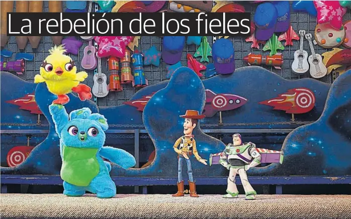  ?? (DISNEY) ?? Distinta y rupturista. Con su nueva historia, “Toy Story 4” sigue siendo una película de Toy Story, pero plantea conflictos propios, nuevos y cautivante­s.