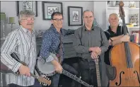  ?? SUBMITTED PHOTO ?? The remaining members of Bluestreak, from left, Andy Paynter, Roger Wightman, Larry Campbell and David Blue, will perform at Trinity United Church in Summerside on April 15.