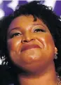  ?? —AP ?? STACEY ABRAMS