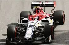  ?? GETTY ?? Antonio Giovinazzi, 26 anni, in Formula 1 con l'Alfa dal 2019