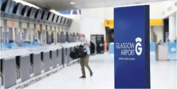  ??  ?? Redundanci­es
The firm operates out of Glasgow Airport