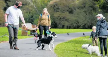  ?? ?? Dog owners not cleaning up after their pets in parks is one example of some adults’ lack of care around public spaces, a reader writes.