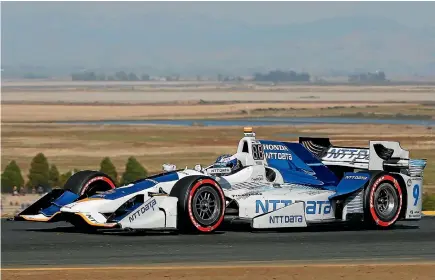  ?? GETTY IMAGES ?? New Zealand driver Scott Dixon in action during last season’s Grand Prix of Sonoma in California.