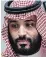  ??  ?? Mohammed bin Salman