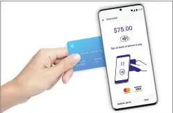  ??  ?? Mobeewave developed technology that lets your mobile device become a payment terminal.