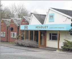  ??  ?? Headley Brothers print works in Queens Road, Ashford has just been sold, after the firm axed 85 jobs