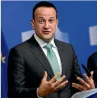  ?? AP ?? Irish Prime Minister Leo Varadkar has dampened expectatio­ns of a Brexit breakthrou­gh on the thorny issue of the Irish border.