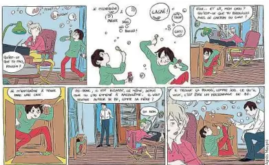  ??  ?? Strip exclusif réalisé pour 20 Minutes par Agnès Maupré, invitée au Festival internatio­nal de la BD.