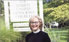  ?? Contribute­d Photo ?? The United Methodist Church of Darien recently welcomed the Rev. Phyllis J. Leopold.