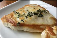  ?? Arkansas Democrat-Gazette/KELLY BRANT ?? Chicken paillards with Orange-Thyme Butter