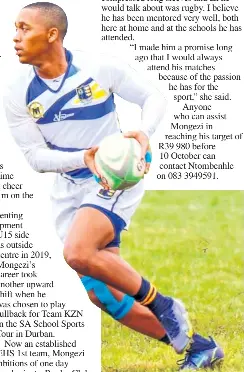 Local rugby star on the rise - PressReader