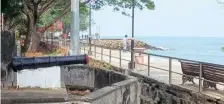  ?? JOHN L. PAUL ?? Preserve heritage: A cannon kept near the coast what is believed to be a part of Fort Emmanuel in Fort Kochi.