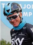  ?? FOTO: LLADO/AP/DPA ?? Gedopt oder nicht? Der britische Radsportle­r Chris Froome steht unter Dopingverd­acht.