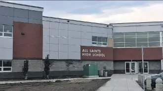  ?? JOSH SKAPIN ?? All Saints High School in Legacy is opening its doors to students this school year.