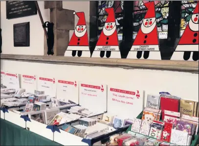  ??  ?? St Mary’s Church in Hinckley is selling charity Christmas cards.