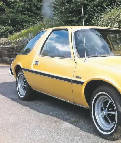  ??  ?? The AMC Pacer was as unconventi­onal as American cars got in 1975, if only stylistica­lly.