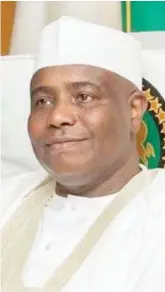  ??  ?? Governor Aminu Tambuwal of Sokoto State