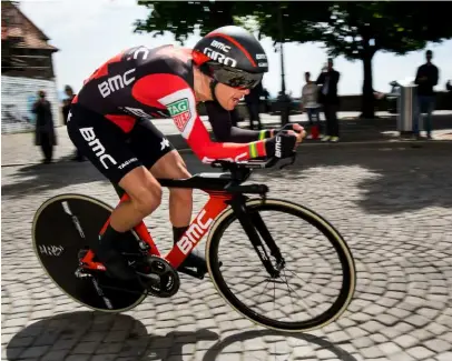  ?? KEYSTONE ?? Richie Porte ritratto in occasione del Tour de Romandie dello scorso anno