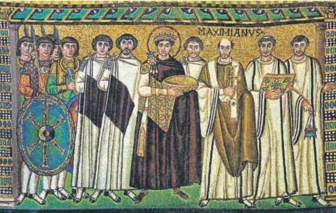  ?? // ABC ?? El emperador Justiniano y su corte