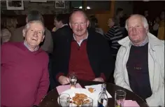  ??  ?? Billy Whelan, Peter Byrne and Bertie Warren.