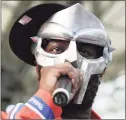  ?? Peter Kramer / Getty Images ?? Rapper MF DOOM, aka Daniel Dumile, has died. He was 49.