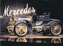  ?? BILDer: Daimler ?? Neu im Jahr 1902 ist das Modell Mercedes-Simplex 40 PS, 26/45 PS, das bis 1910 im Programm bleibt.