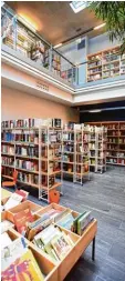 ?? Archivfoto: Marcus Merk ?? In Gersthofen­s Stadtbibli­othek sind Neue rungen geplant.