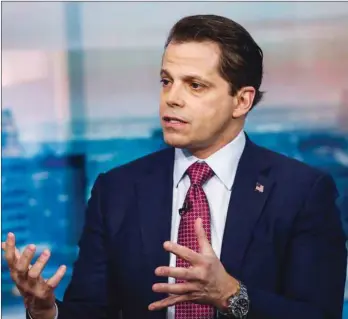  ??  ?? Scaramucci: Hoping to attract as much as $1bn from China as part of a plan to double client assets to $20bn in five years.