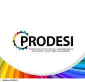  ??  ?? PROGRAMA PRODESI