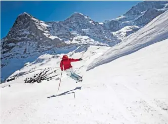  ?? JUNGFRAURE­GION ?? Mit etwas Glück tobst du dich schon bald im Schnee aus.