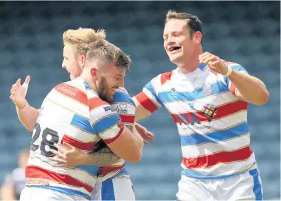  ?? Jackie Meredith ?? Hornets picked up a crucial victory against Swinton Lions