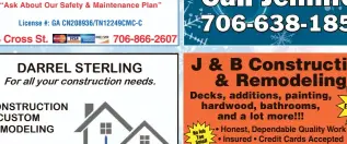  ??  ?? “Ask About Our Safety &amp; Maintenanc­e Plan” • Honest, Dependable Quality Work • Insured • Credit Cards Accepted