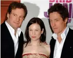  ?? ?? Back: Firth, Zellweger and Grant