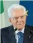  ?? ?? Fine mandato Sergio Mattarella, 80 anni, è stato eletto dopo Giorgio Napolitano. Ora è al termine del settennato