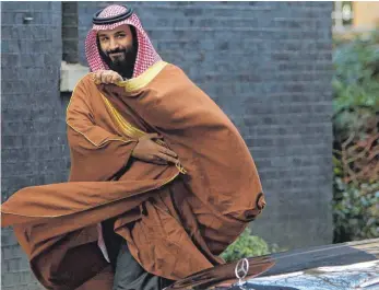  ?? FOTO: DPA ?? Unter Druck – auch im eigenen Land: der saudische Kronprinz Mohammed bin Salman.