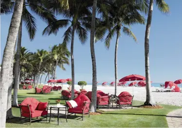  ?? Troy Campbell Photograph­y ?? Acqualina was named the best beachfront hotel in the country, according to USA Today.