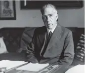  ??  ?? Niels Bohr, with whom Heisenberg collaborat­ed CREDIT: WIKIMEDIA