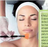  ??  ?? El Dermapen podría provocar un leve enrojecimi­ento por lo que se aplica una mascarilla calmante y una barrera reparador. No es recomendab­le exponerse al sol luego de la sesión