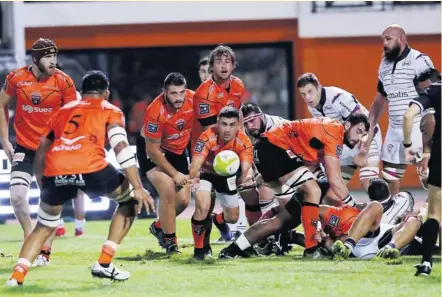  ?? Photo Philippe Leblanc ?? Les Narbonnais de Sébastien Rouet sont dans une situation difficile mais loin d’être désespérée. Ils ont encore les cartes en main pour s’en sortir.