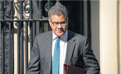  ??  ?? TRANSITION: Alok Sharma said the move will see ‘the biggest transfer of powers in the history of devolution’