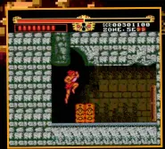  ??  ?? » [PC Engine] To pass the maze drop down in these zones: 5E to 5I, 5L to 5T, 5U to 5O, then 5P to 5Q and to the boss!