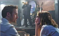  ?? PROVIDED TO CHINA DAILY ?? Emma Stone and Ryan Gosling in La La Land.