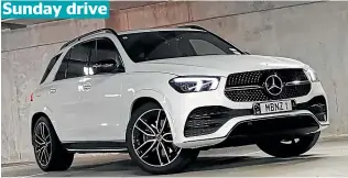  ?? DAMIEN O’CAROLL/STUFF ?? The GLE has a lot of heritage, but the new generation spends no time looking back. It’s all about the latest look and technology.