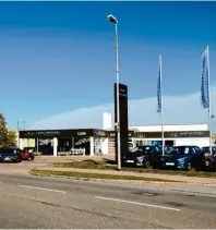  ?? Foto: Listle ?? Der neue Standort des Autohauses Listle in der Max-eyth-straße 45 in Neu-ulm.