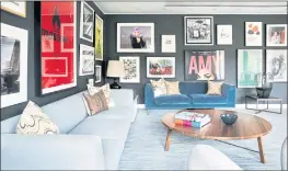  ?? PHOTO BY TOM PARKER ?? Big, bold interiors are back, say top interior designers, as restraint gives way to not playing it safe all the time.