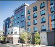  ?? COURTESY PHOTO ?? Twenty Four Seven Hotels, a Newport Beach-based hotel management company, has expanded its operations with the opening of a 108-room Hampton Inn & Suites hotel in Rancho Cucamonga.